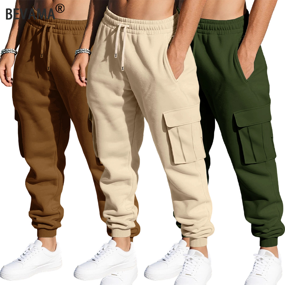 Outdoor Sport Hiking Pants - Heren joggingbroek effen kleur casual cargobroek
