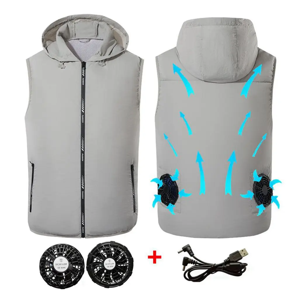 Outdoor Sport Jacket Brand - Zomer Sportfan Airco Cool Man Vrouw