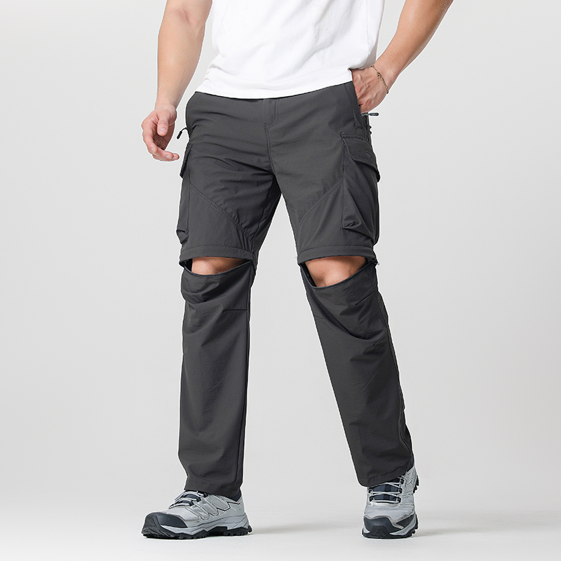 Outdoor Sport Hiking Pants - Converteerbare cargo-wandelbroek voor heren, waterdicht, sneldrogend,