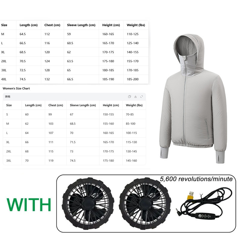 Zomer Sport Fan Airconditionin - Outdoor Sport Jacket Brand recensie en prijs