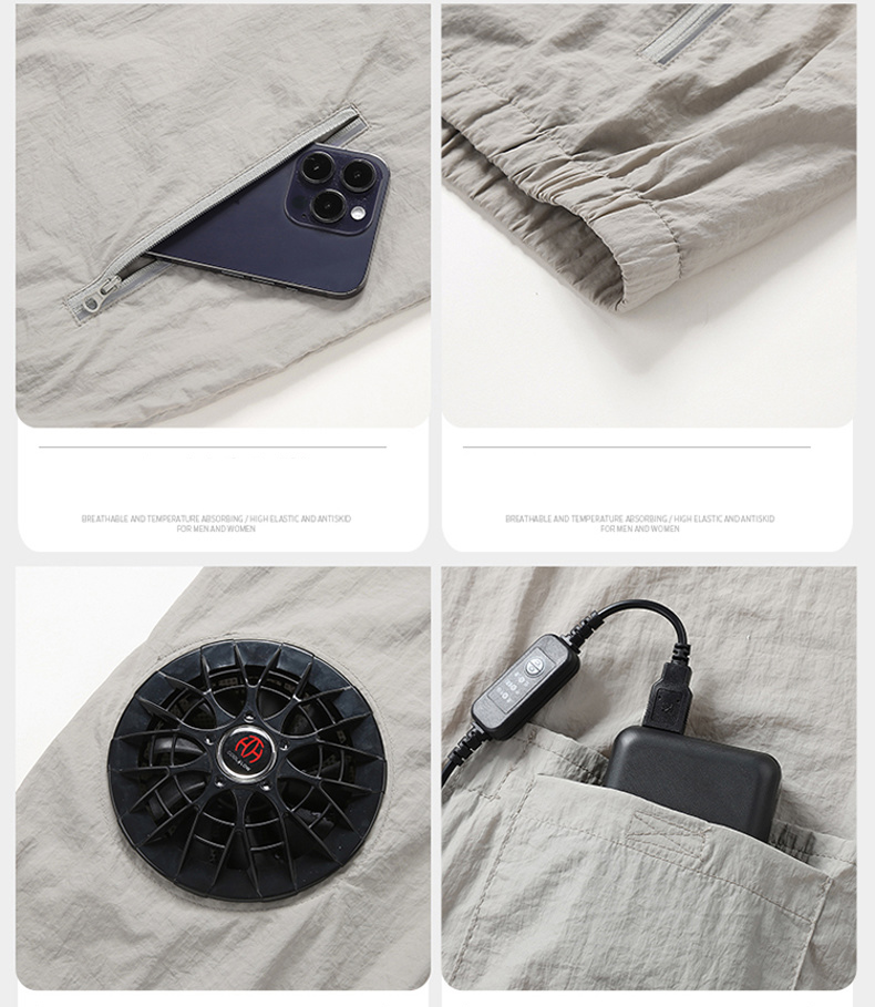 Zomer Sport Fan Airconditionin - Outdoor Sport Jacket Brand recensie en prijs