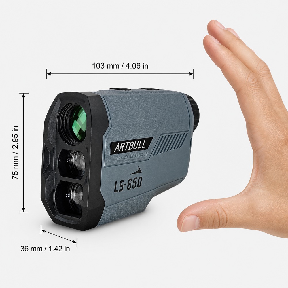 Golfafstandsmeter 650m 6X20 La - Outdoor Sports recensie en prijs