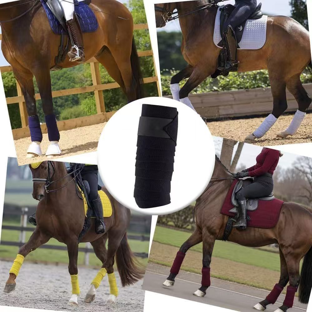 Nieuwe paardenbandages 2,5m za - Polo Wraps Fleece recensie en prijs