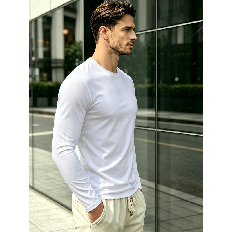 Solide T-shirt met ronde hals  - Outdoor Sports recensie en prijs