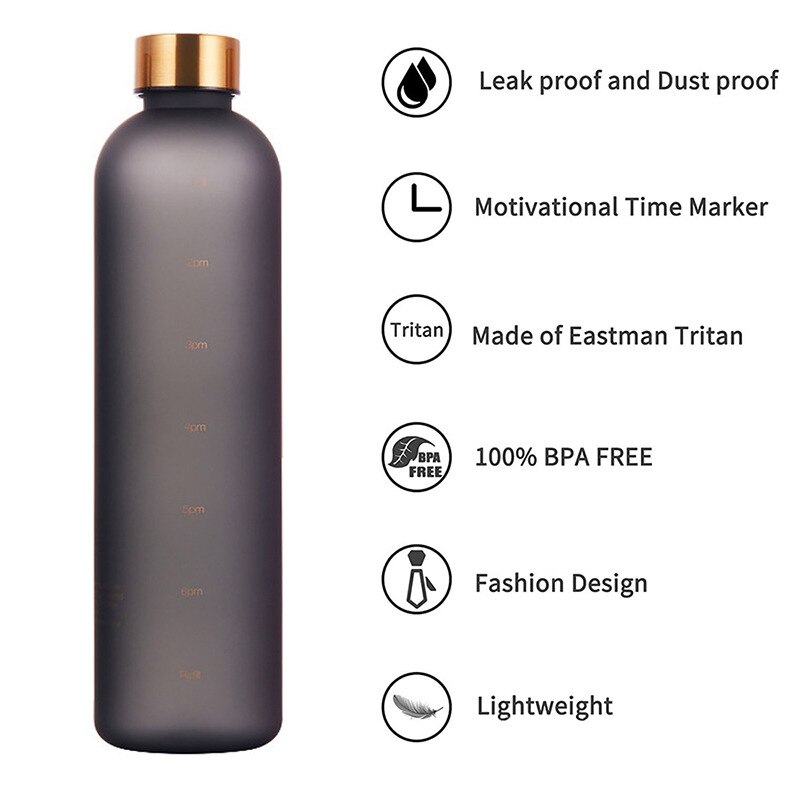 1L fles met tijdmarkering 32 O - Outdoor Sport Field recensie en prijs