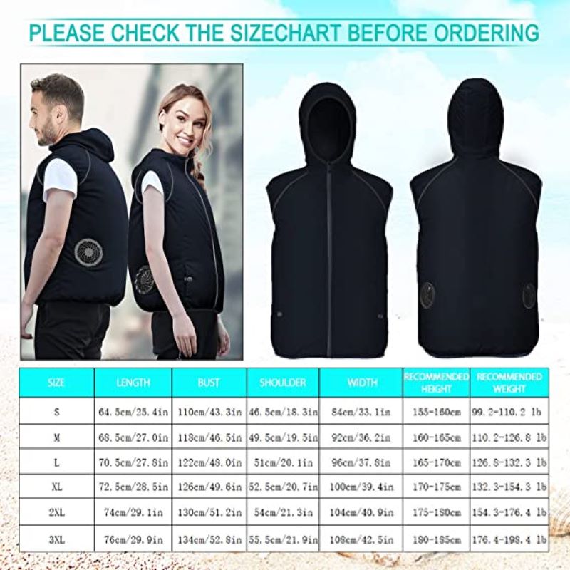 Zomer Sportfan Airco Cool Man  - Outdoor Sport Jacket Brand recensie en prijs